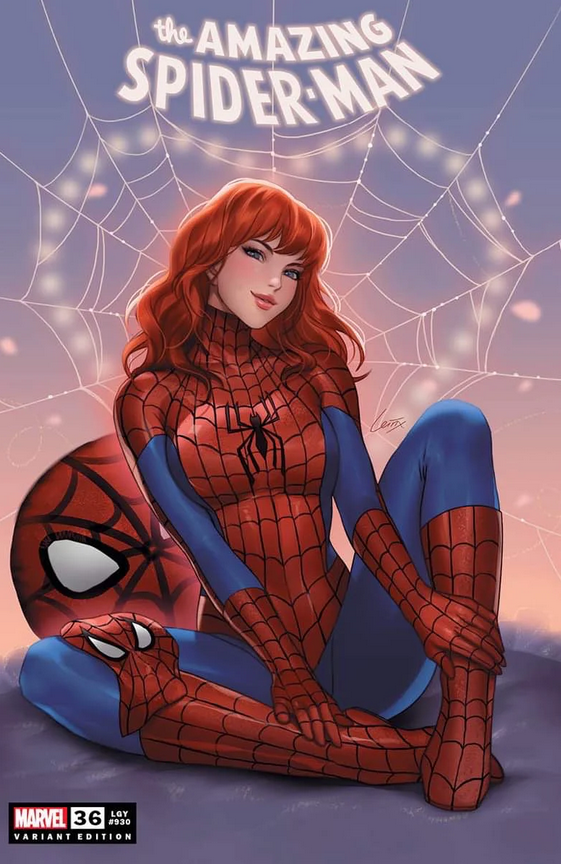 AMAZING SPIDER-SMAN 36 LESLEY LEIRIX LI TRADE